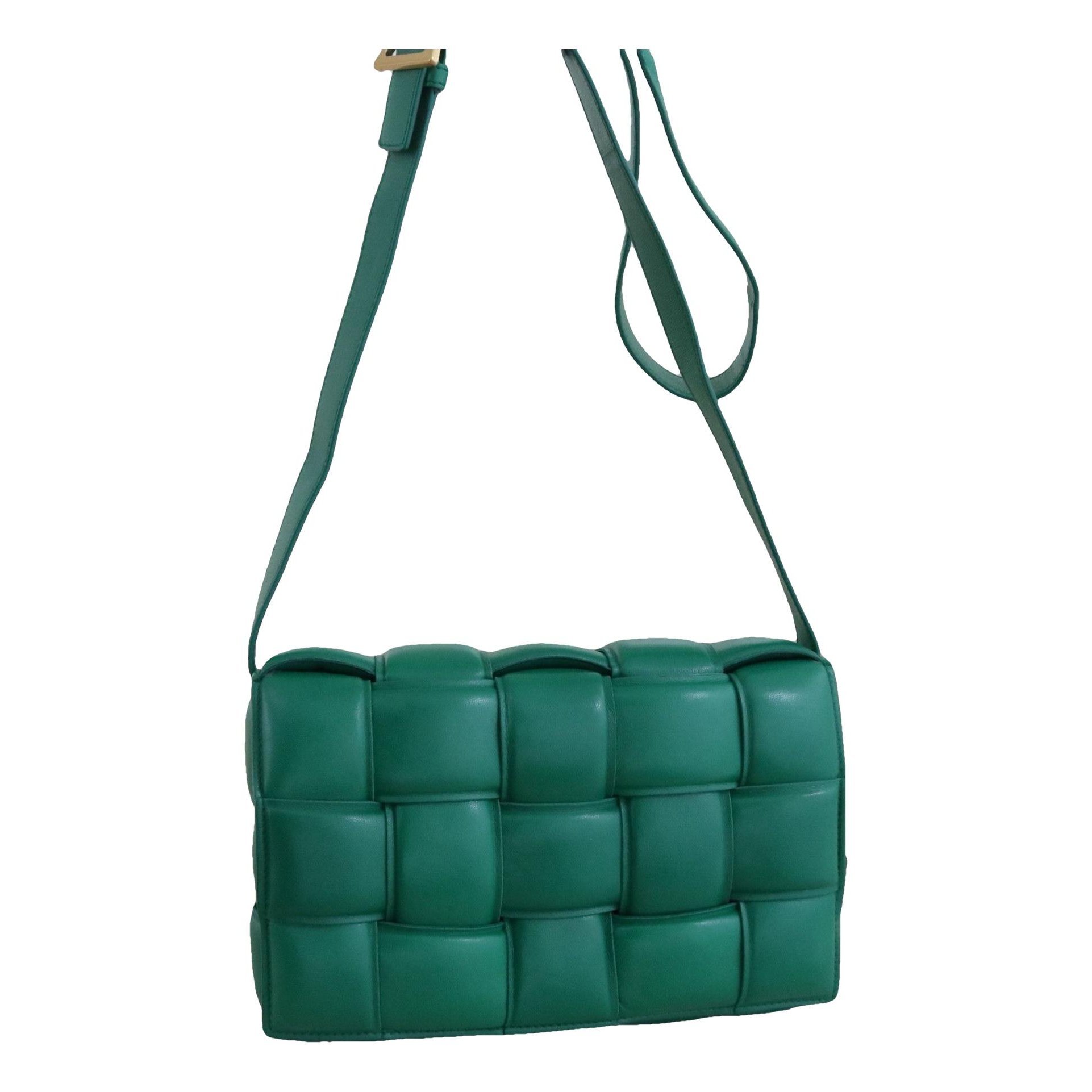 Cassette Padded leather handbag