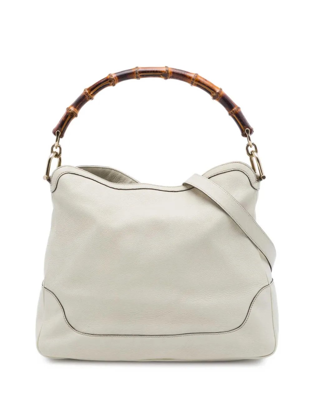 2016-2026 Calfskin Bamboo Diana satchel