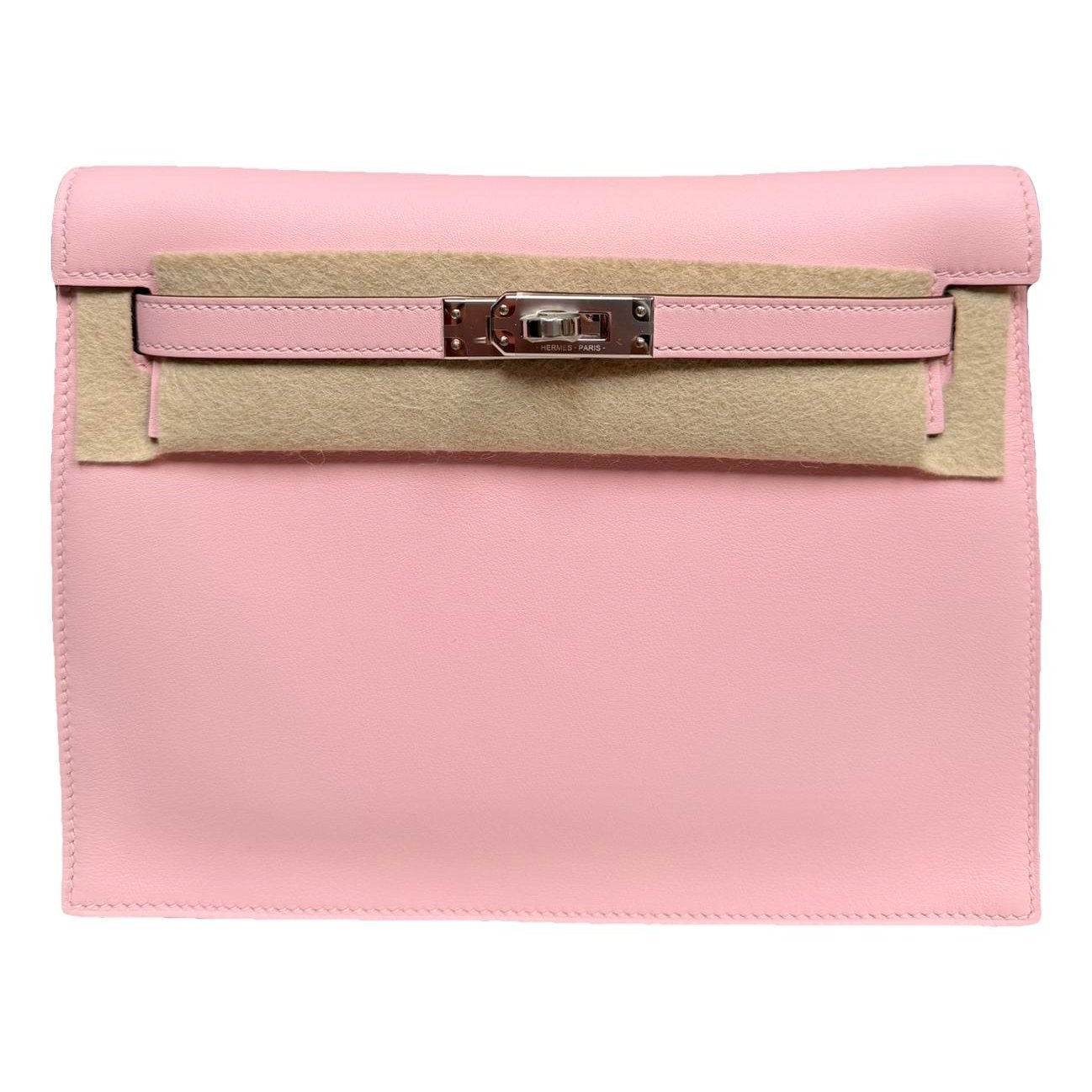 Hermes Kelly 25 Handbag Rose Sakura Swift Leather 2025
