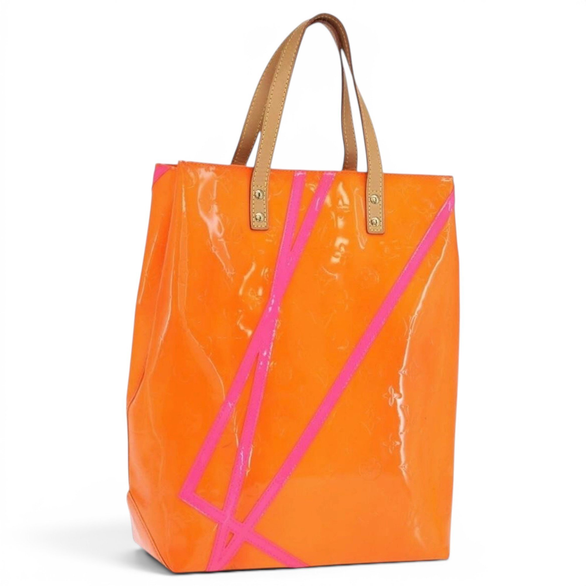 Reade patent leather bag