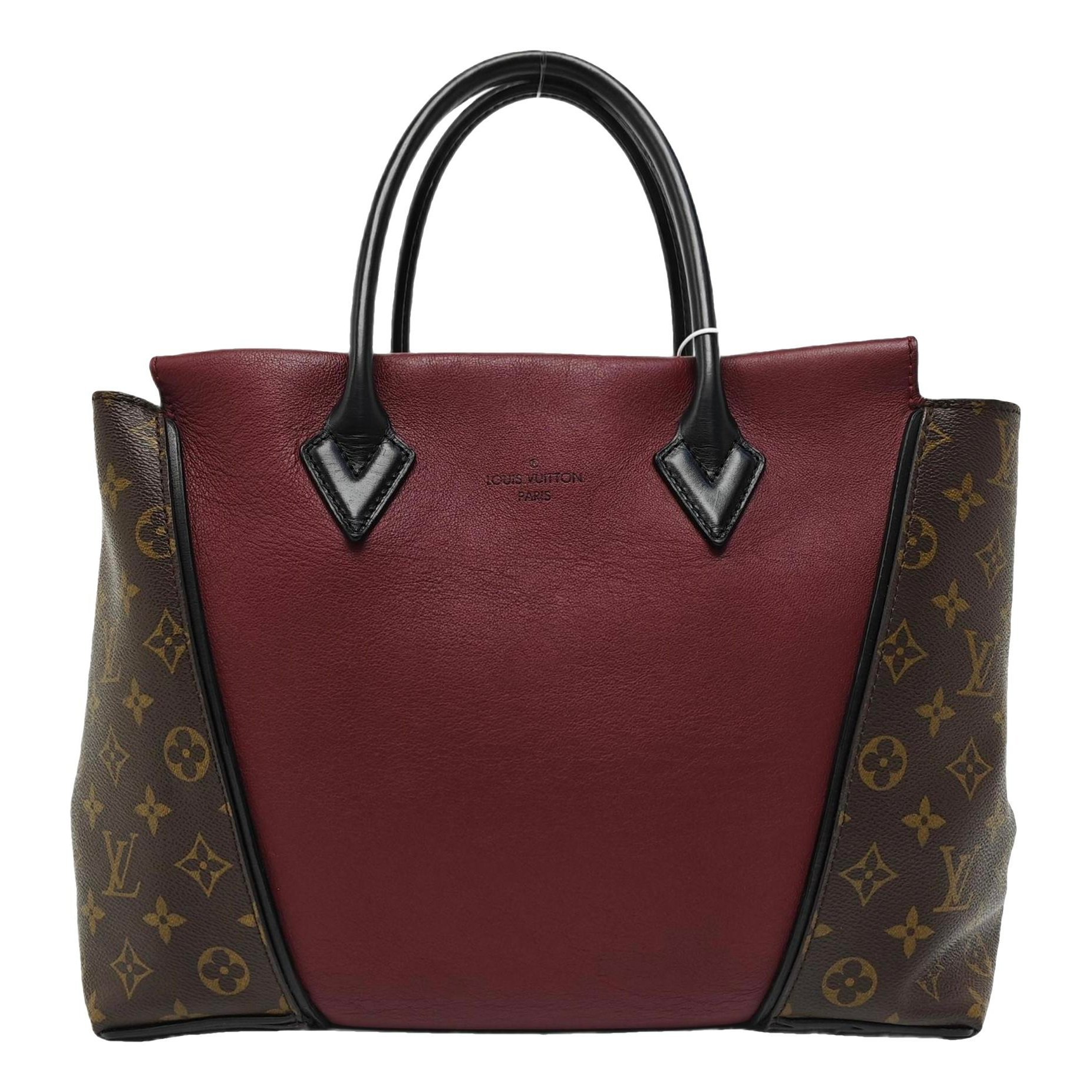 Tote W leather handbag
