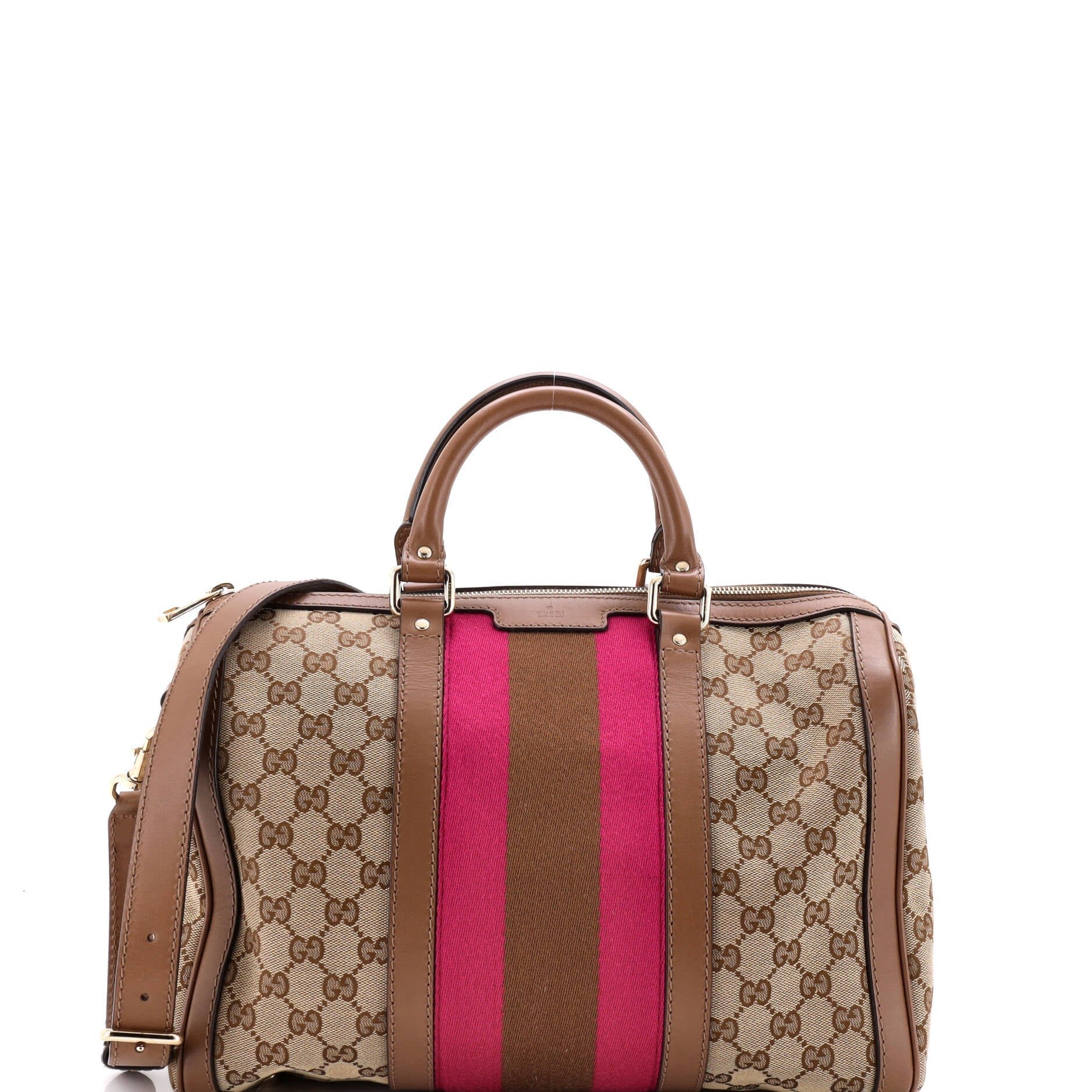 Leather satchel