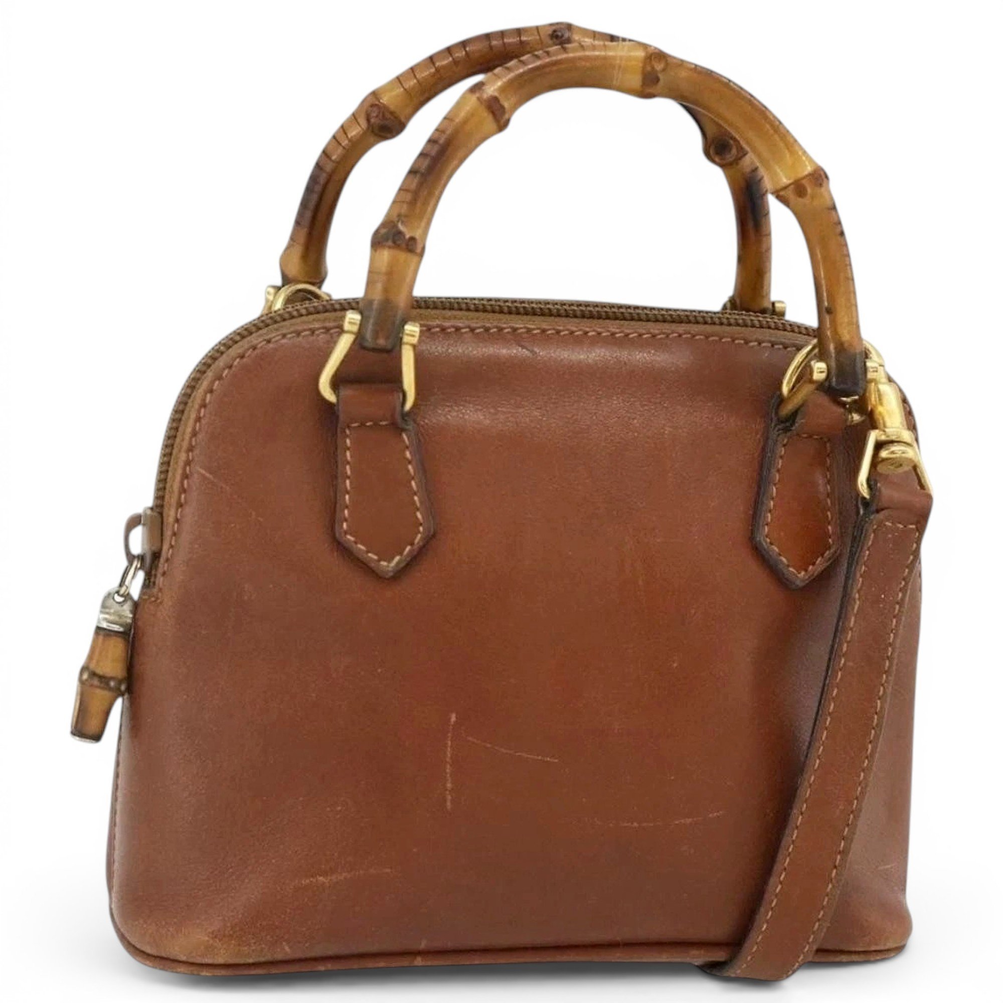 Leather handbag