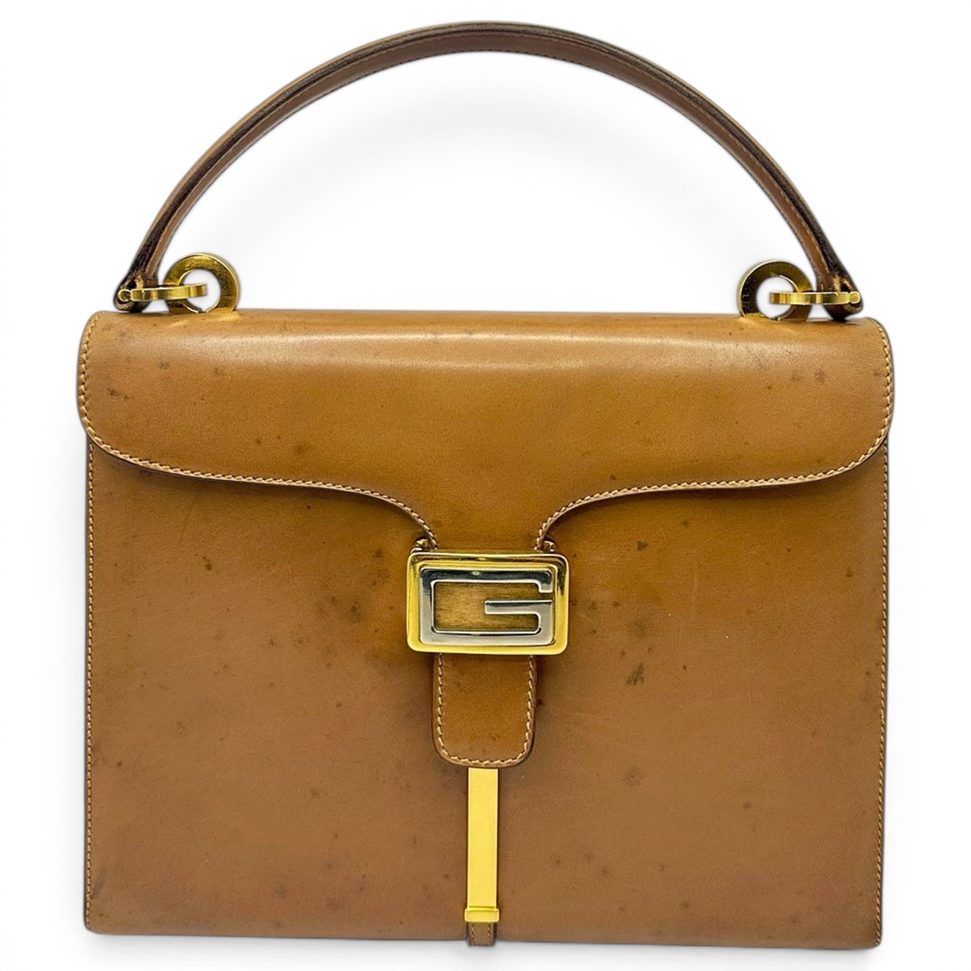 Leather handbag