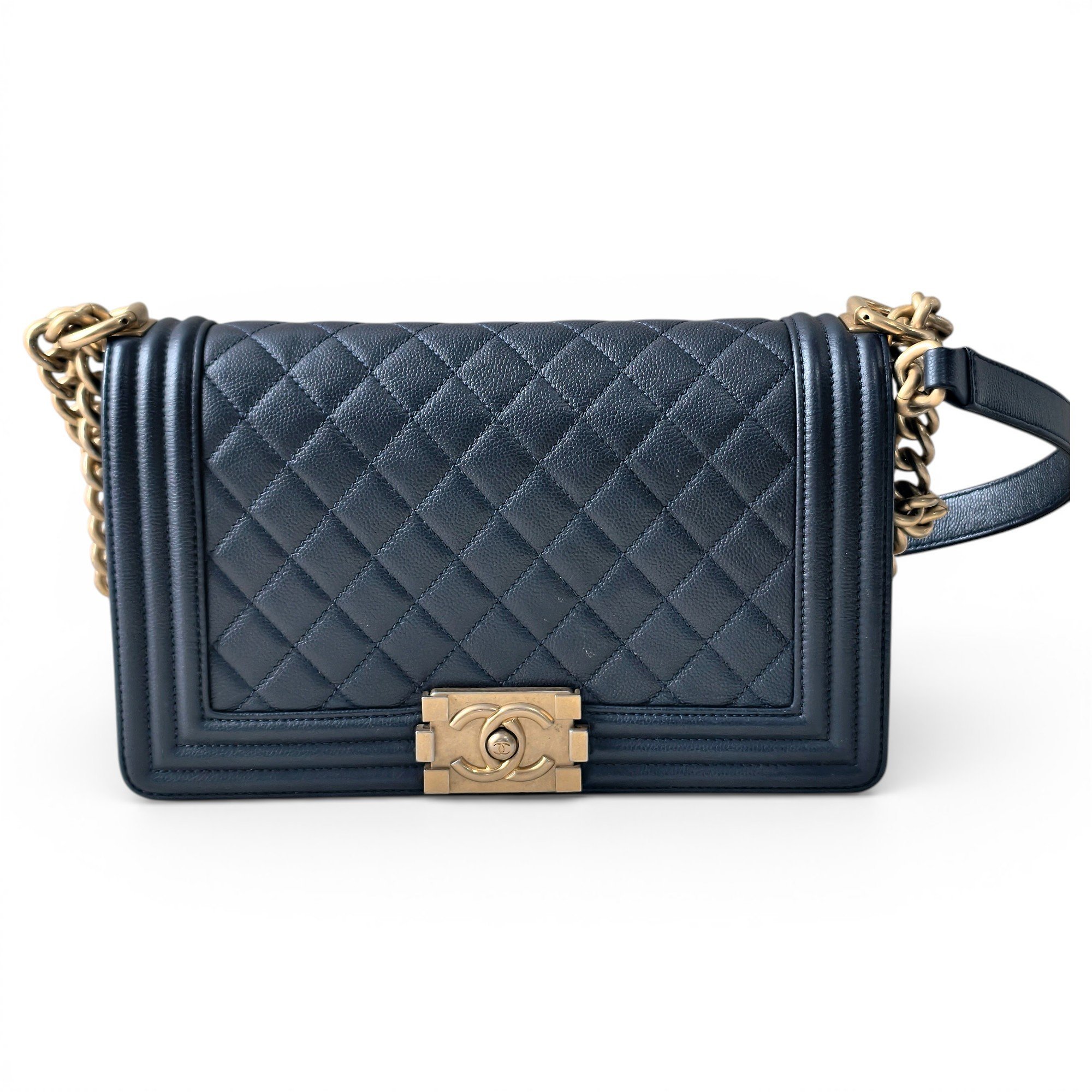 Boy leather handbag