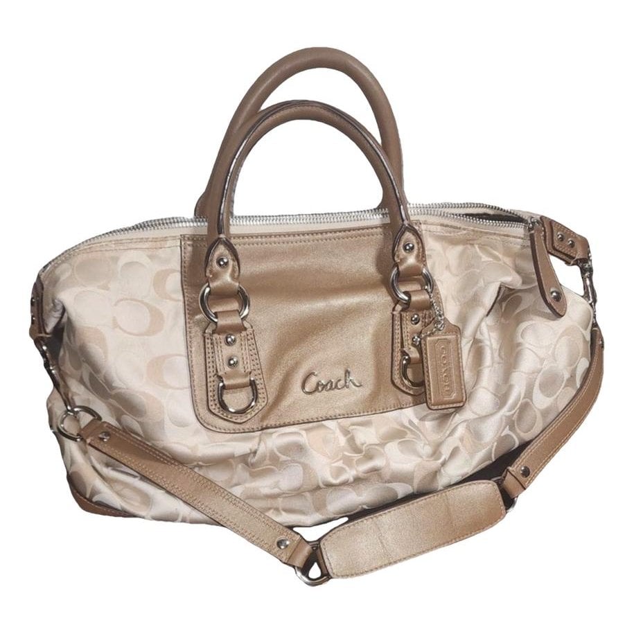 Signature Sufflette leather satchel