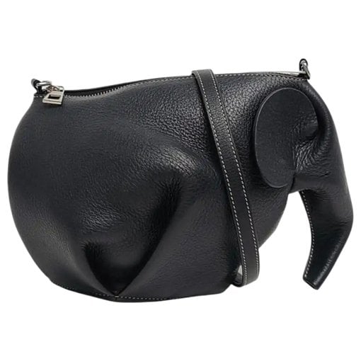 Animals leather crossbody bag