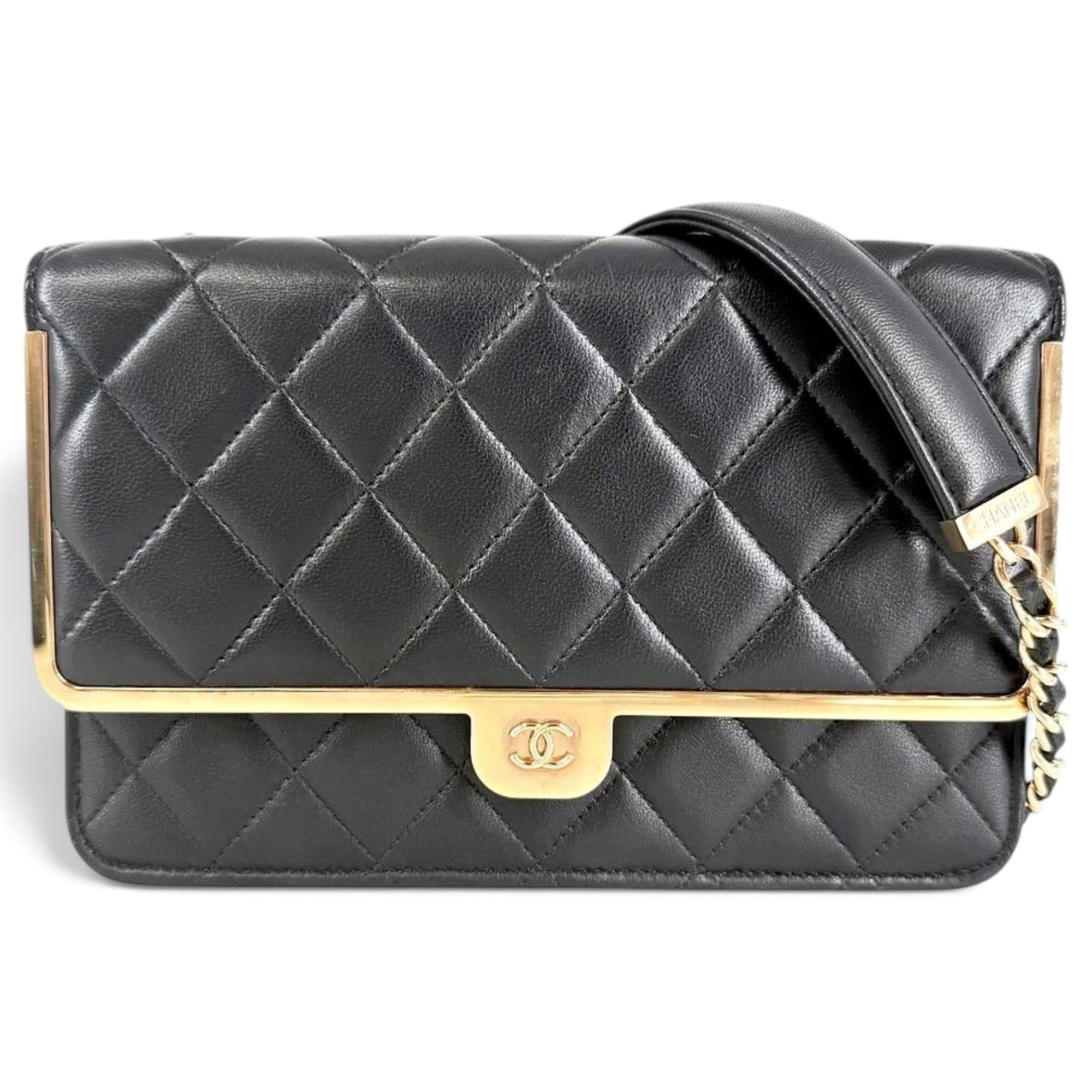 Leather handbag