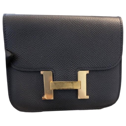 Constance leather clutch bag