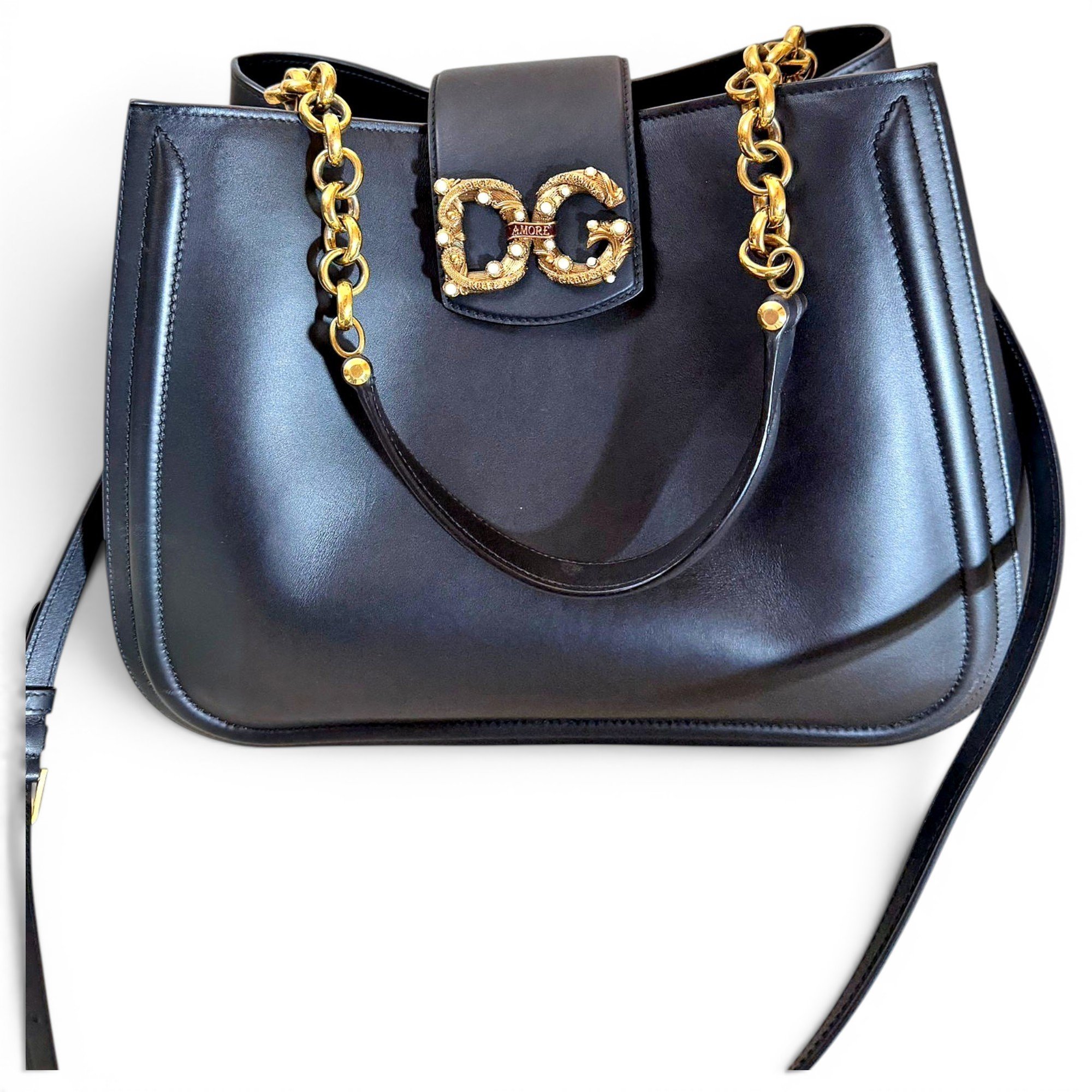 DG Amore leather handbag