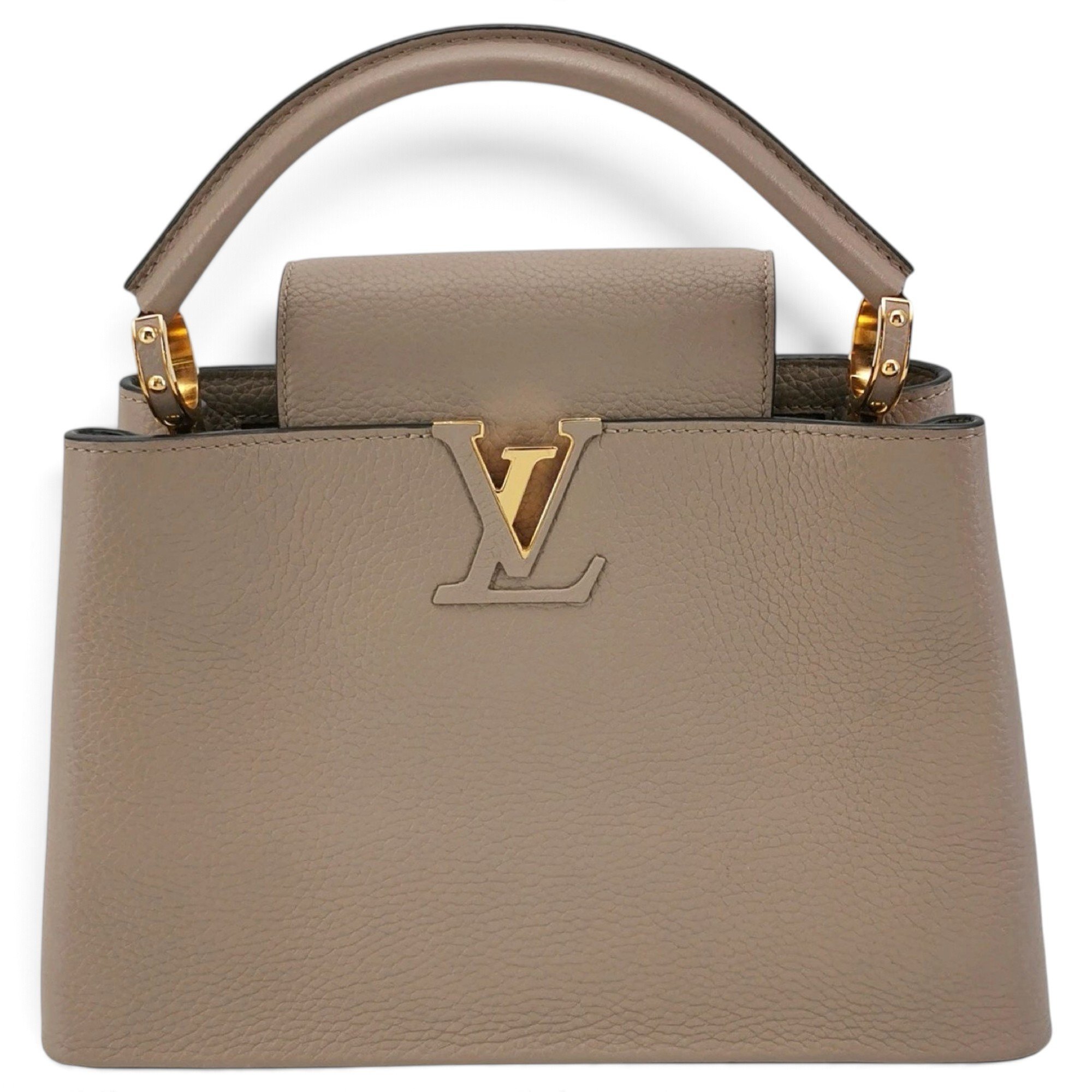 Capucines leather handbag