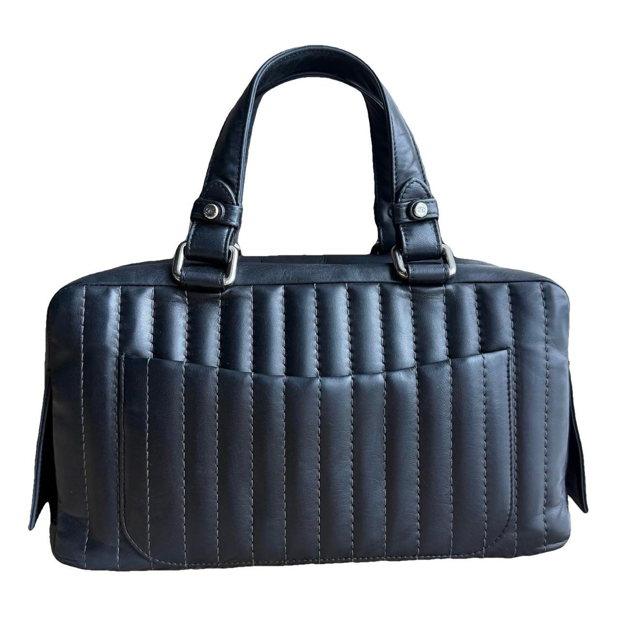 Leather tote