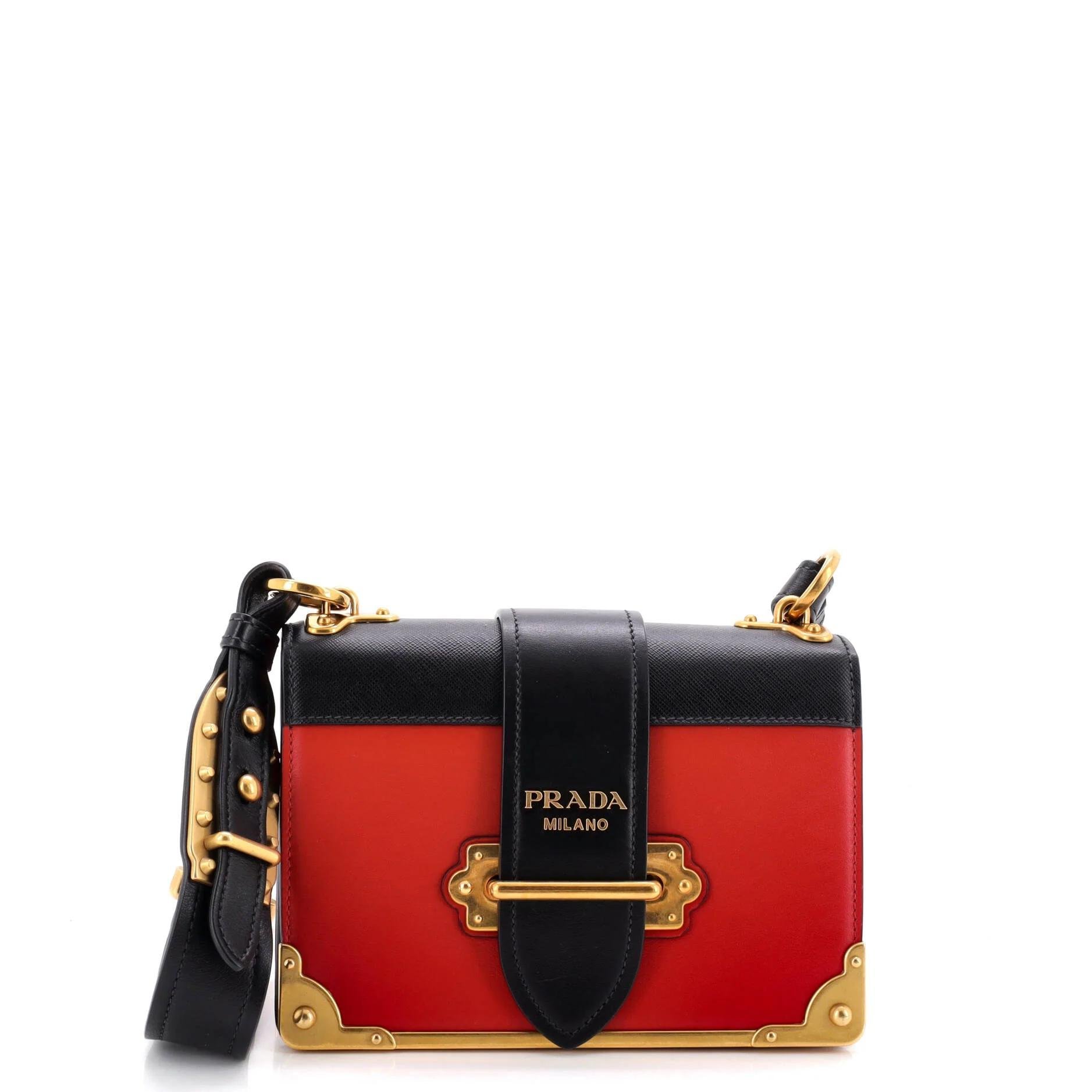 Leather crossbody bag