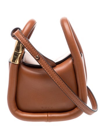 Leather Top Handle Bag