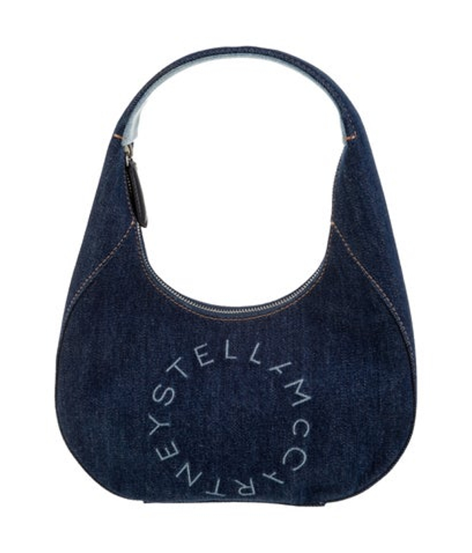 Stella McCartney Mccartney Denim Shoulder Bag