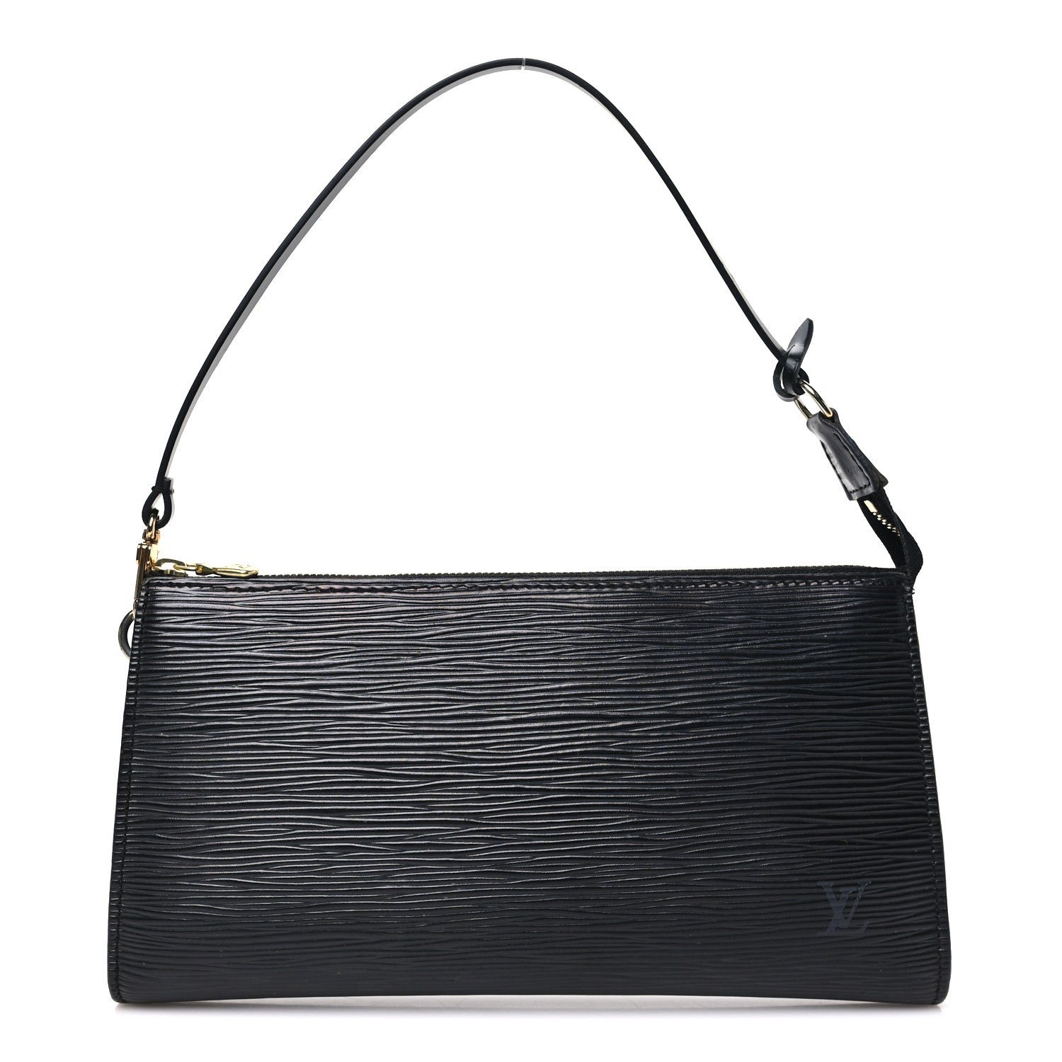 Louis Vuitton Epi Pochette Accessories 24 Black