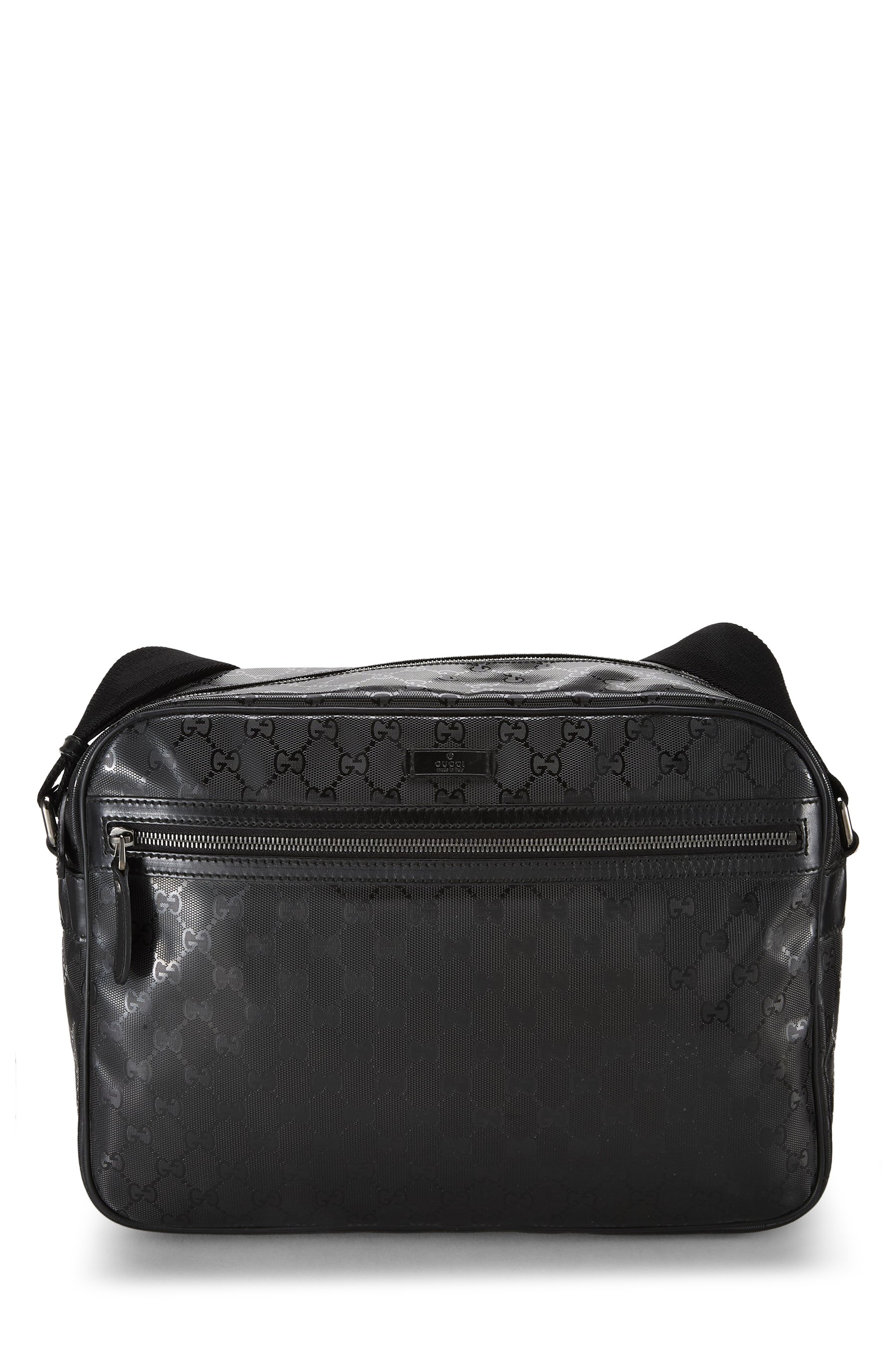Black GG Imprime Camera Bag