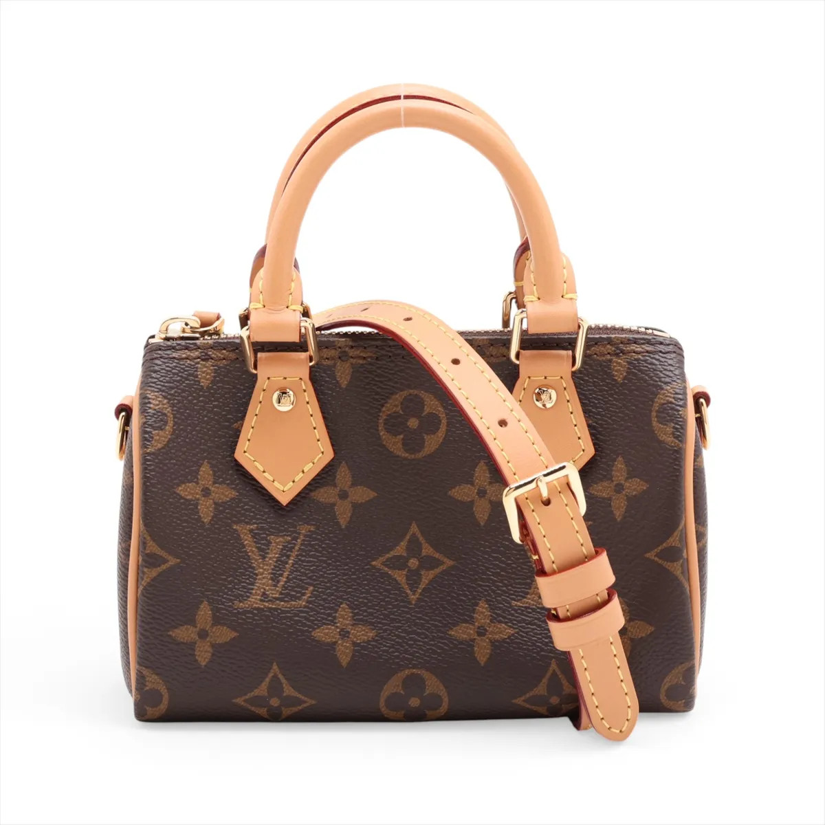 Louis Vuitton Monogram Nano Speedy M81085 Brown