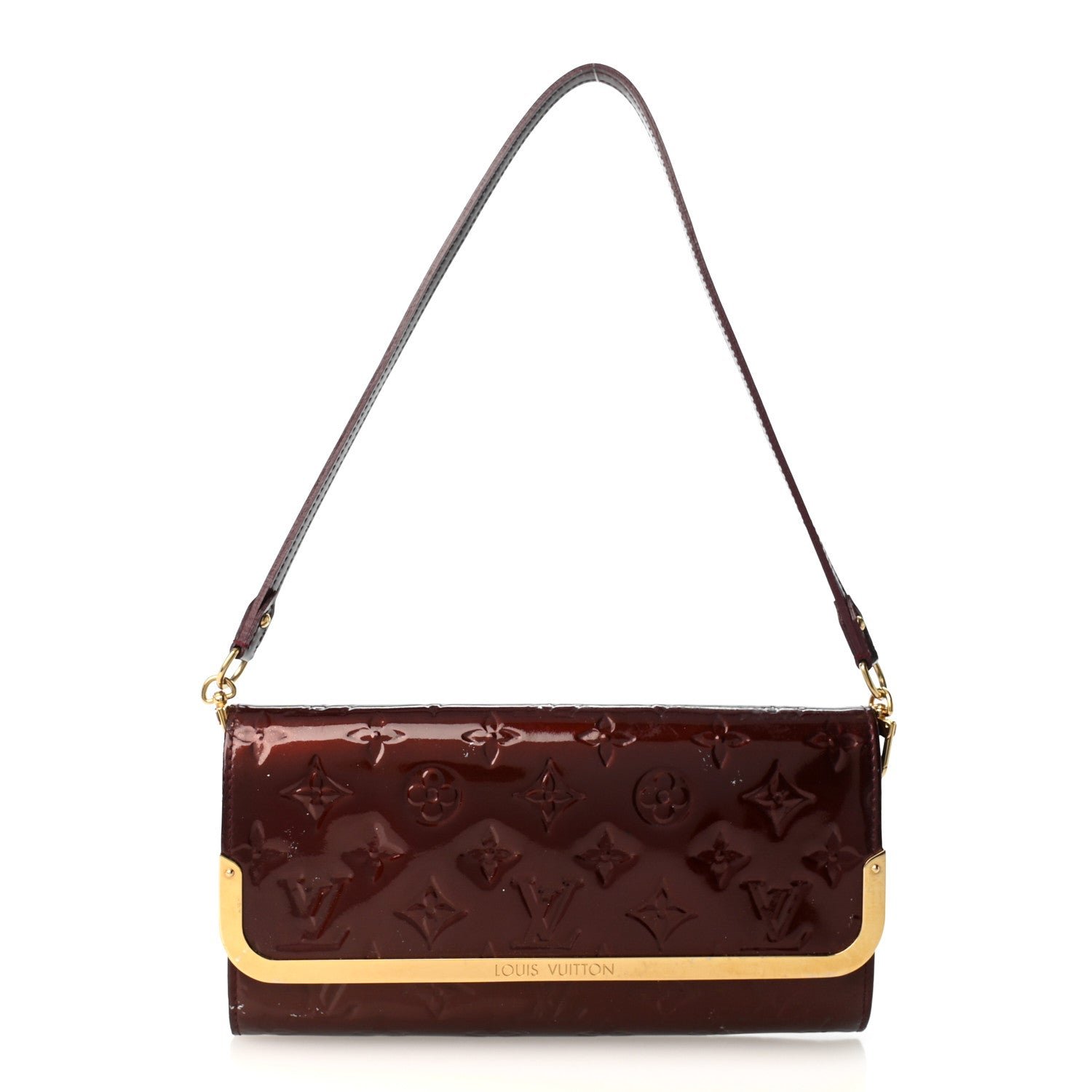 Louis Vuitton Vernis Rossmore MM Amarante