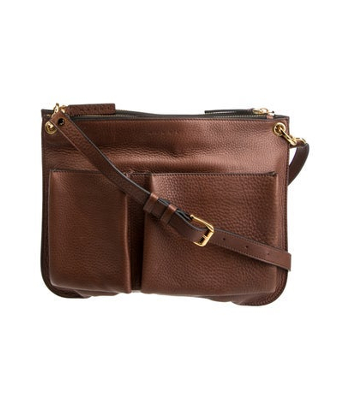 Marni Leather Messenger Bag