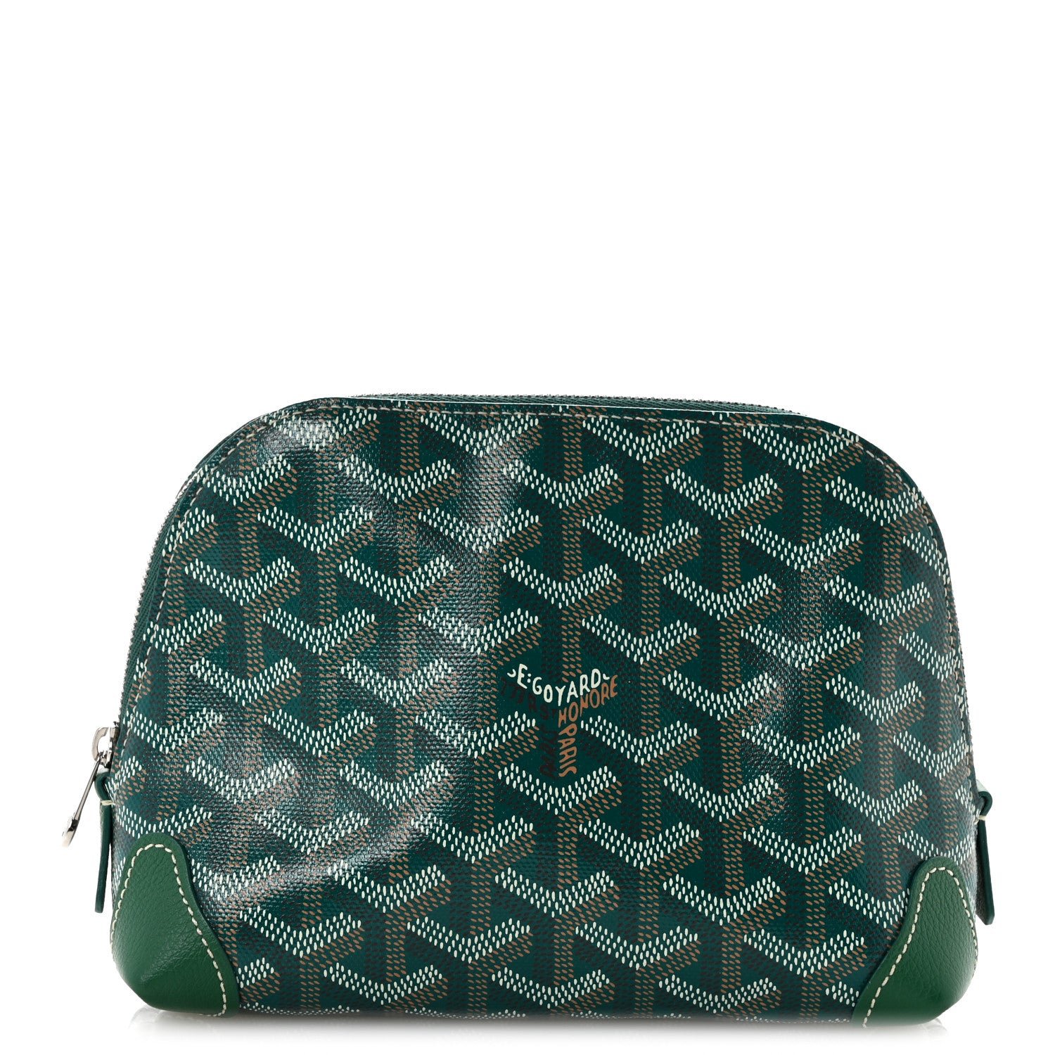 Goyard Goyardine Vendome Toiletry Pouch Green