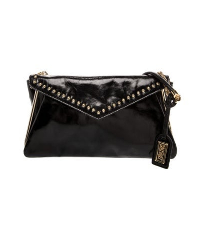Badgley Mischka Mischka Patent Leather Shoulder Bag