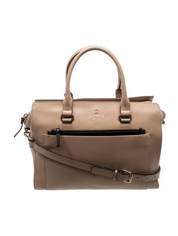 Leather Top Handle Bag