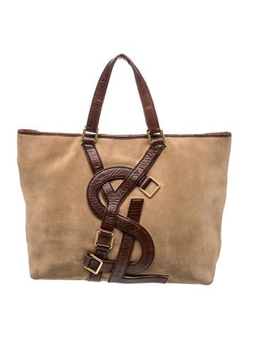 Saint Laurent Suede Tote