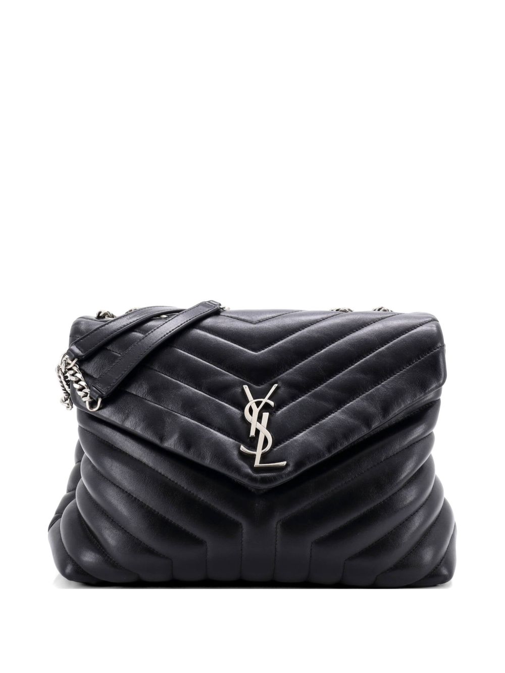 Loulou Matelasse Chevron Leather Medium shoulder bag