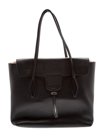 Leather Top Handle Bag
