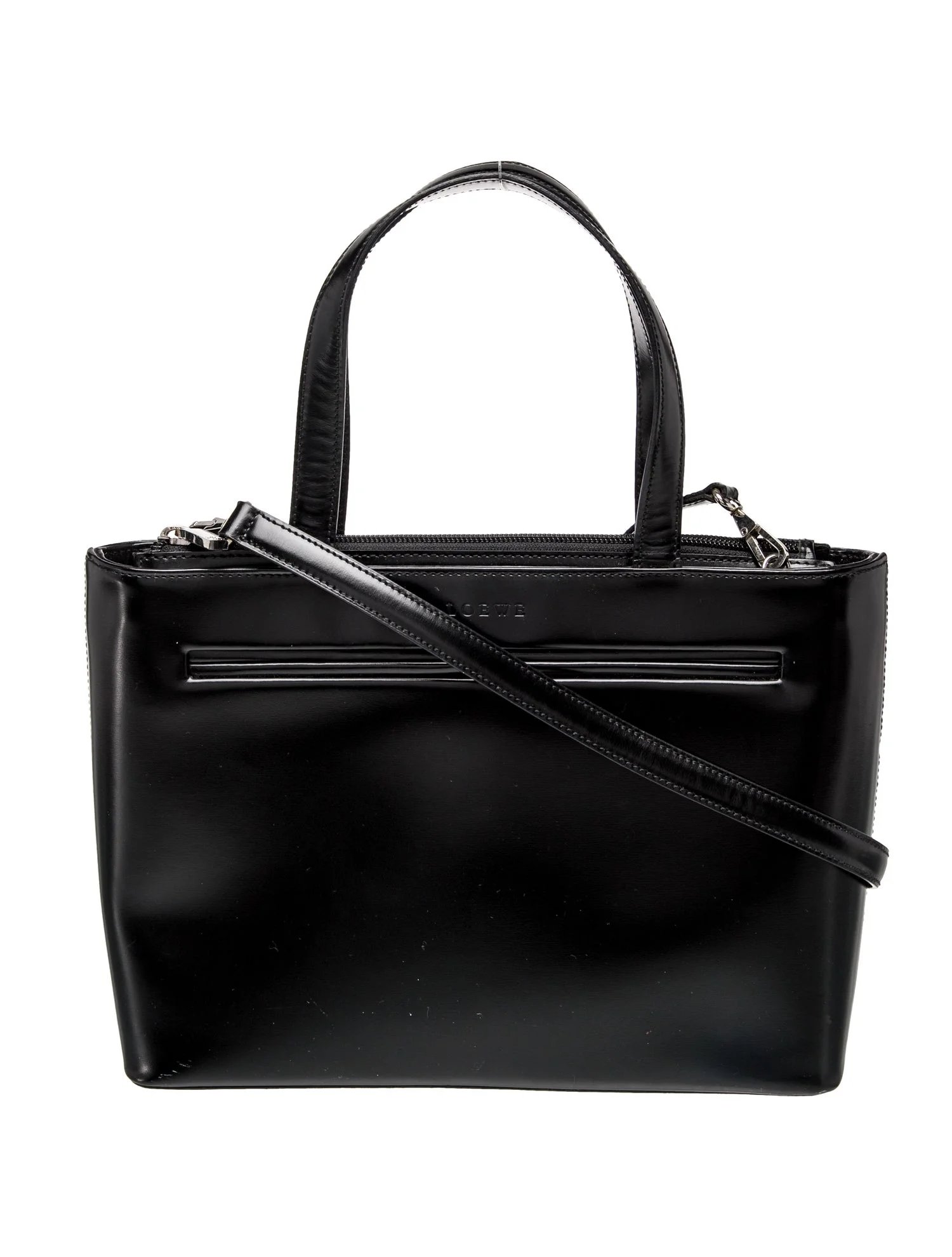 Leather Top Handle Bag Vintage