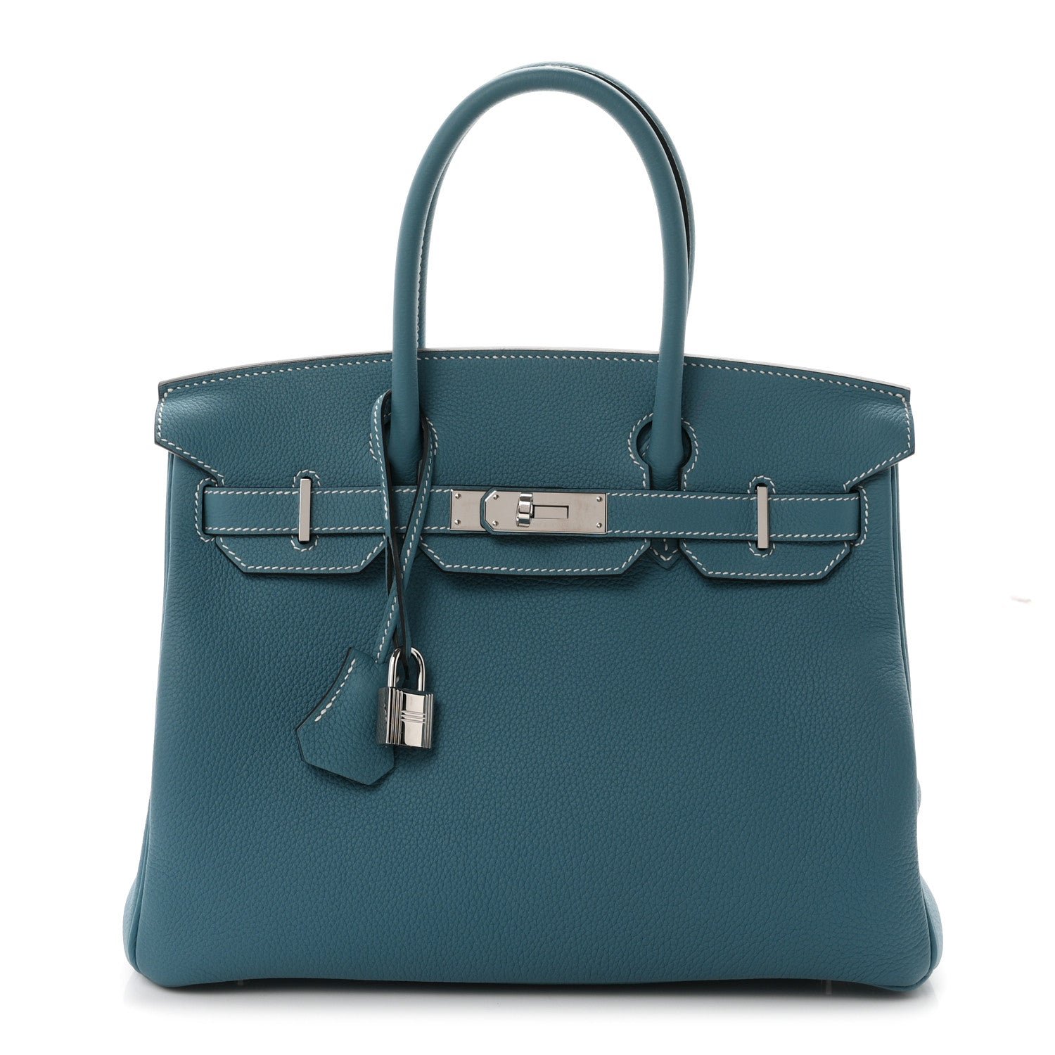 Hermes Togo Birkin 30 New Bleu Jean