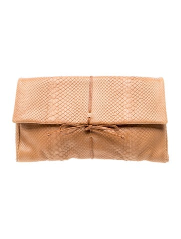 Snakeskin Clutch Vintage