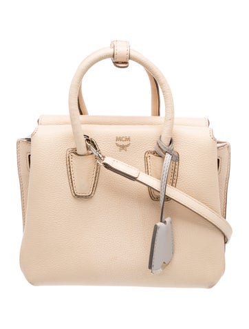 Leather Top Handle Bag