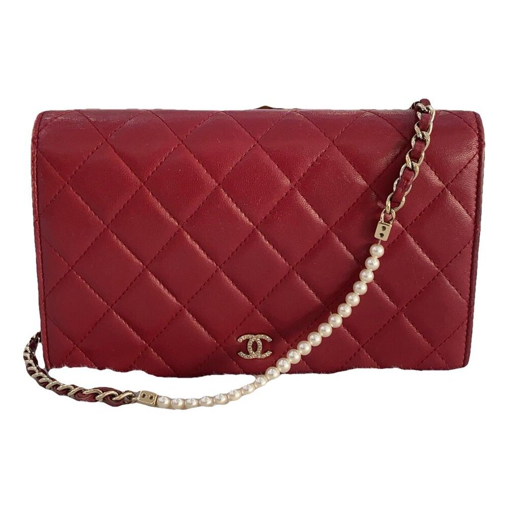 Wallet On Chain Timeless/Classique leather crossbody bag
