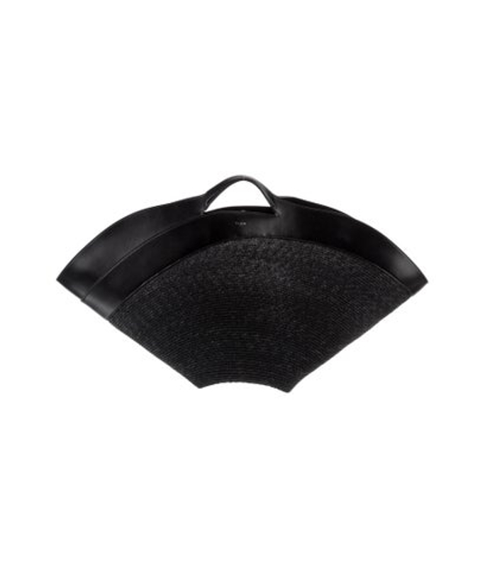 Alaia Raffia Minaudiere