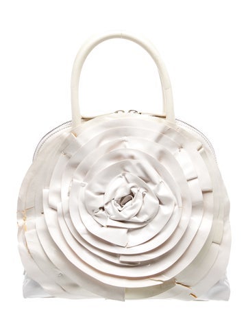 Patent Leather Top Handle Bag