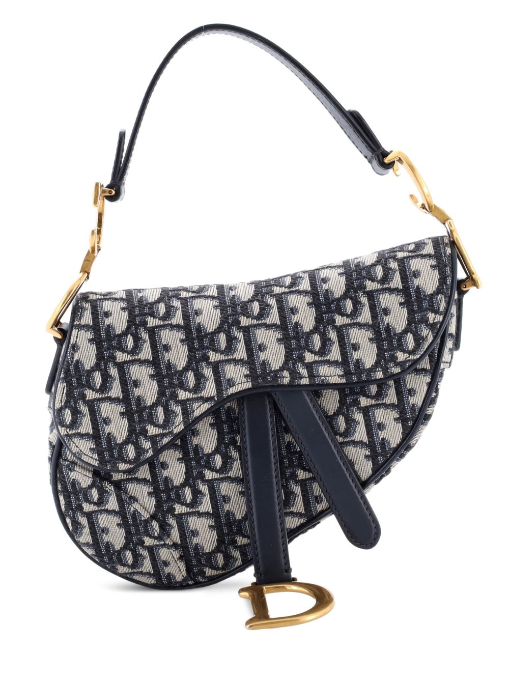 Dior Saddle Handbag Oblique Canvas Mini shoulder bag