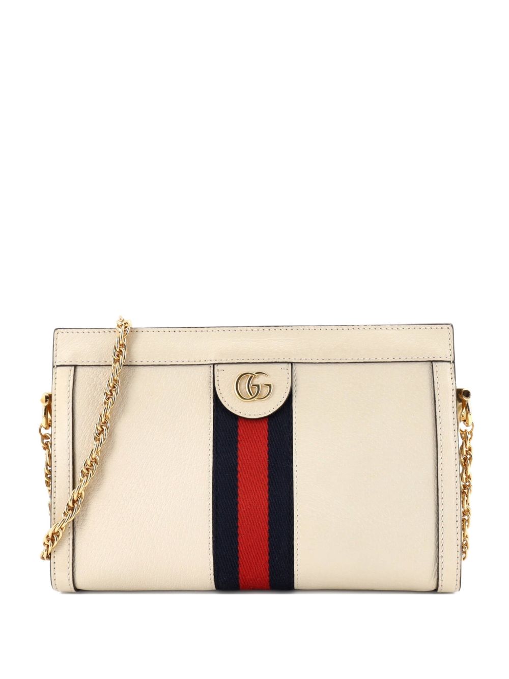 Ophidia Chain Shoulder Bag Leather Small crossbody bag