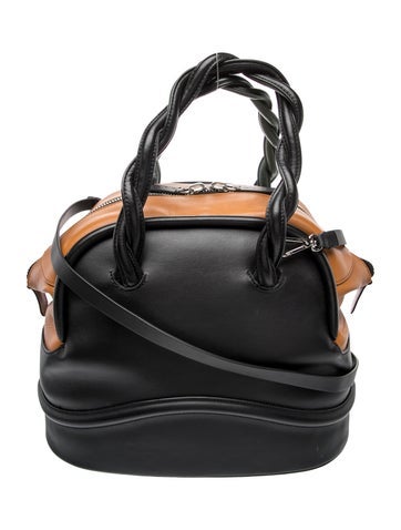 Leather Top Handle Bag
