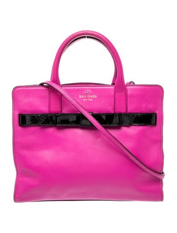 Leather Top Handle Bag