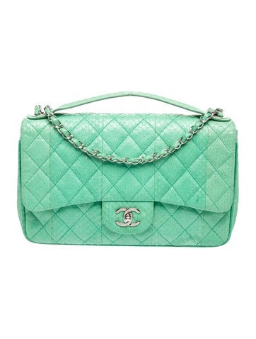 Jumbo Easy Carry Flap Bag