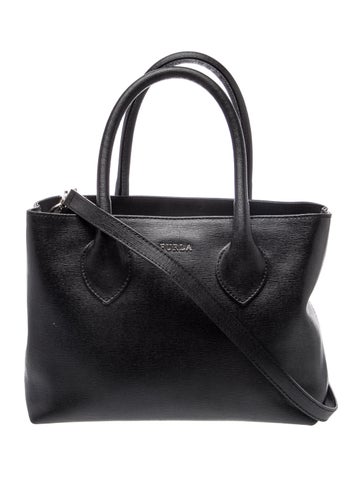 Leather Top Handle Bag