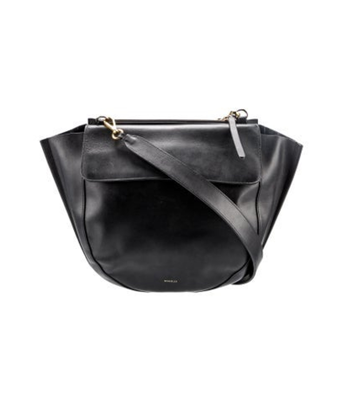 WANDLER Leather Bucket Bag