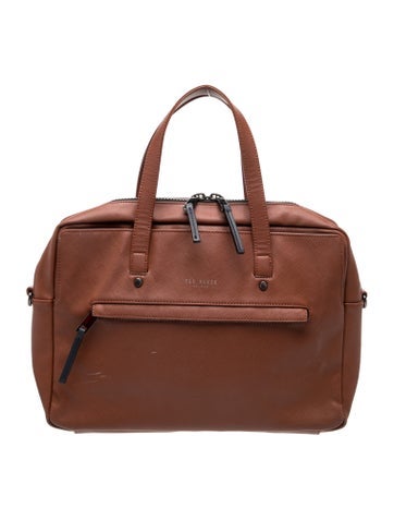 Leather Top Handle Bag