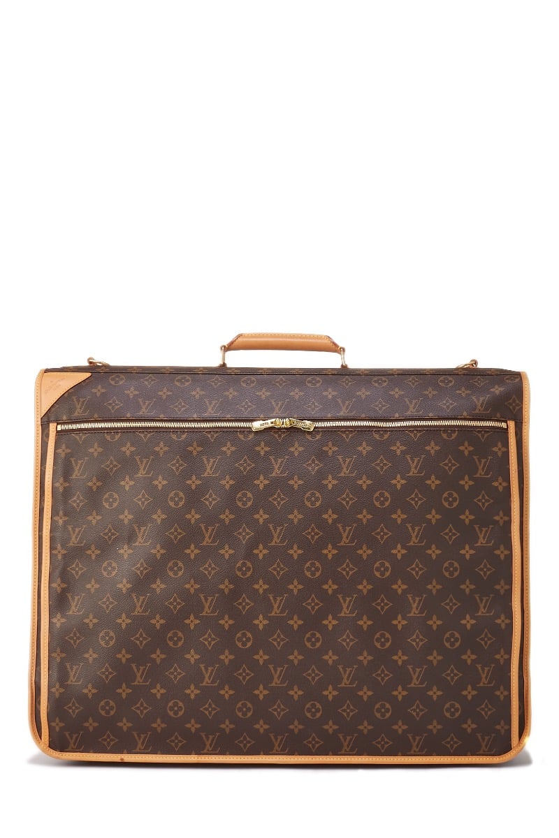 Monogram Canvas Portable Bandouliere Garment Bag