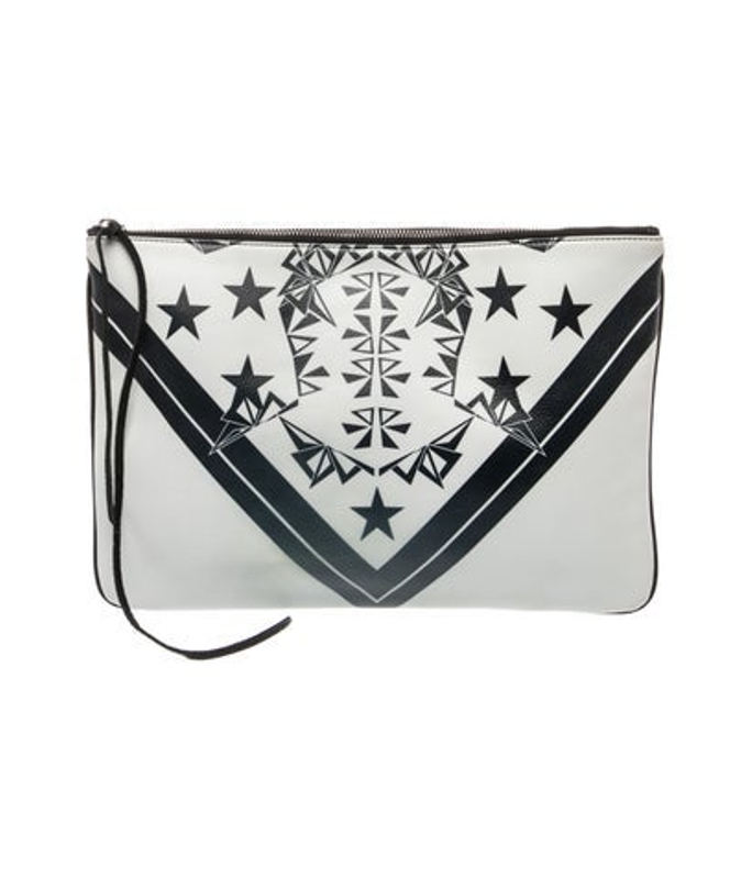 Sandro Leather Clutch