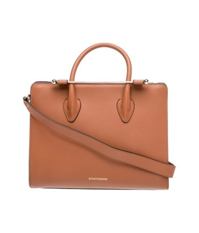 Strathberry Leather Top Handle Bag