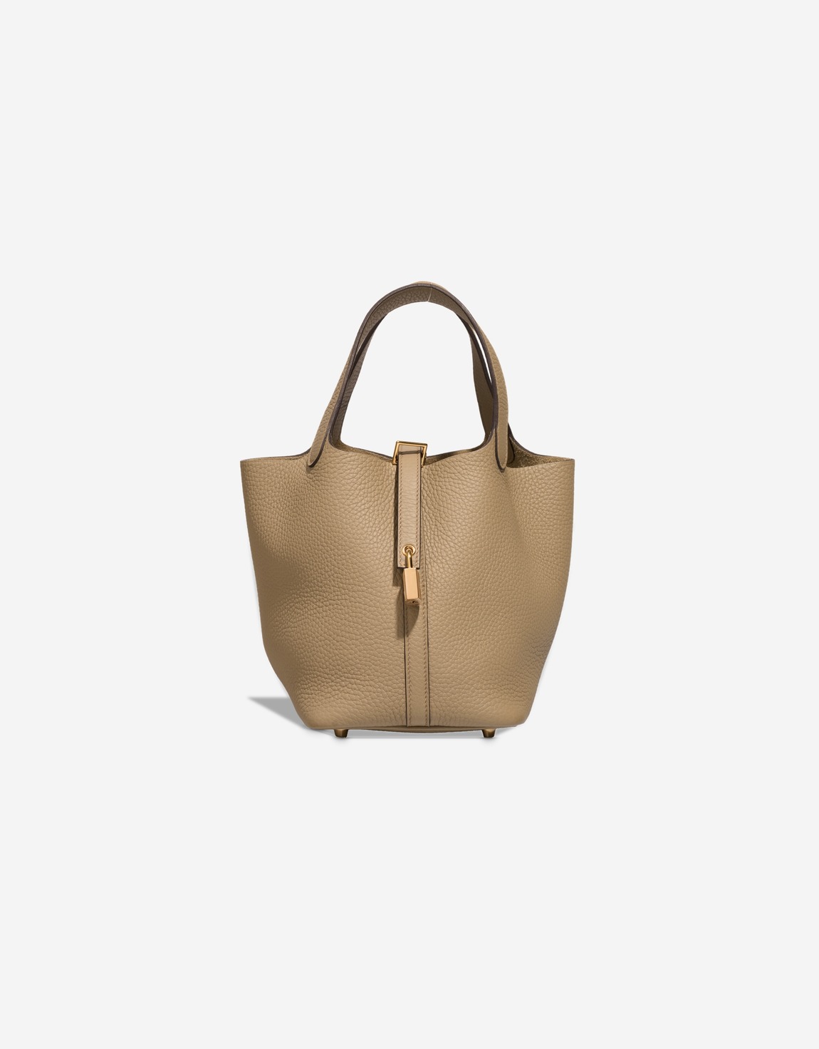 
		Picotin 18 Taurillon Clémence Beige Marfa    