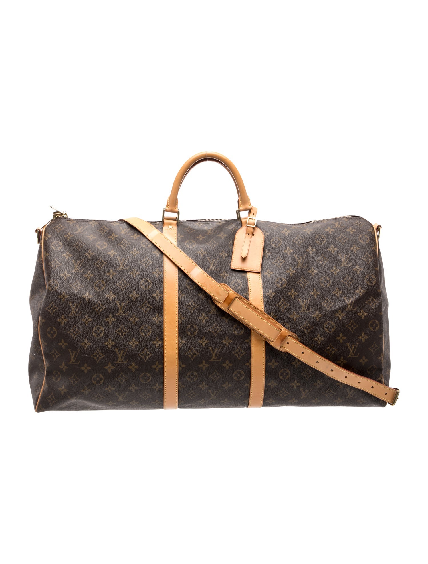 LV Monogram Keepall Bandouliere 60